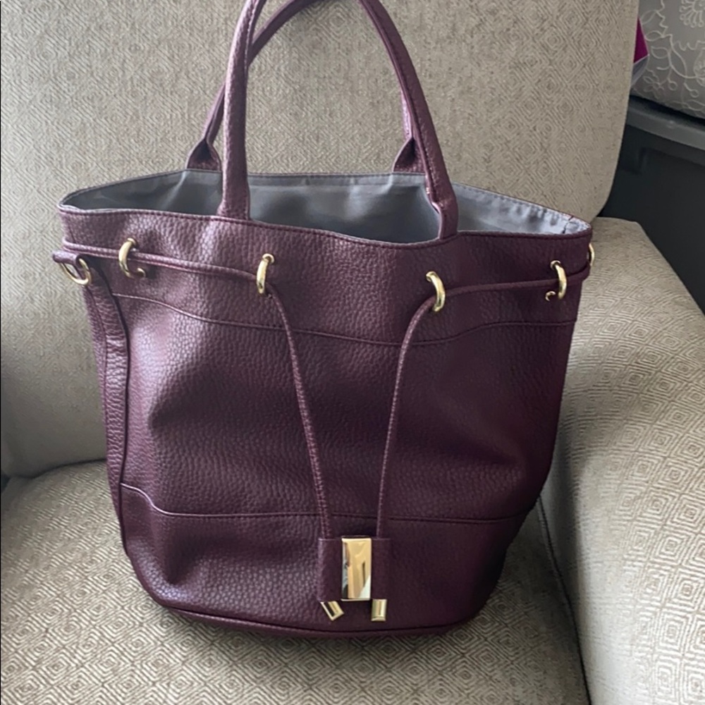 NWT Maroon JustFab bag